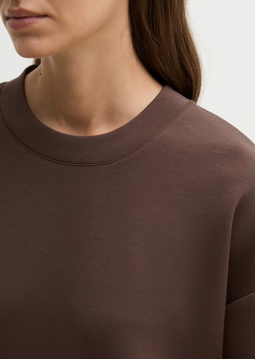 Lounge sweatshirt — Brown Q790