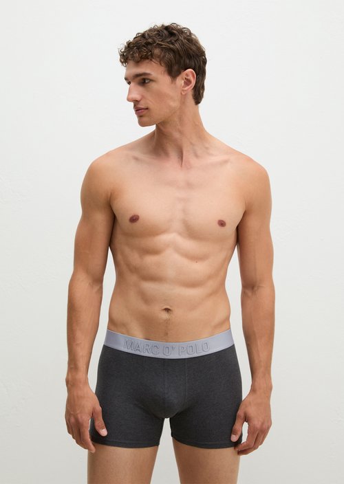 Boxer Briefs — dark navy/blue/grey melange