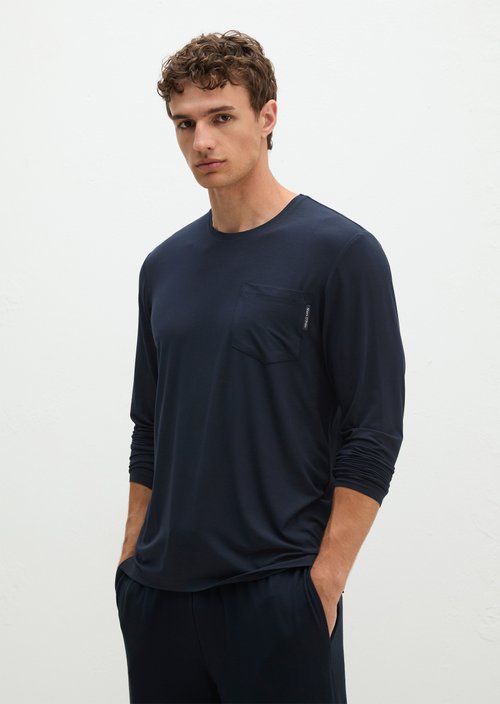 Lounge longsleeve — Dark Navy