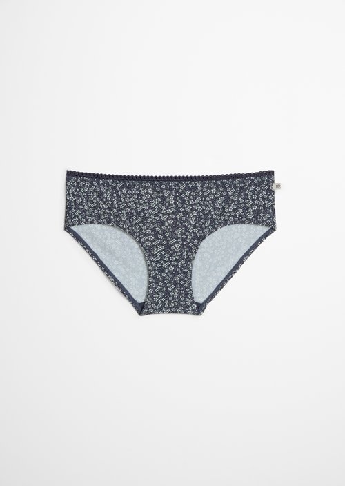 Hipster panty — odessey blue flower print