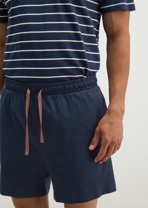 Lounge set — black iris stripe/black iris 2