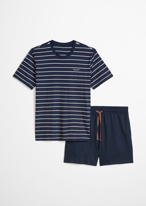 Lounge set — black iris stripe/black iris 2