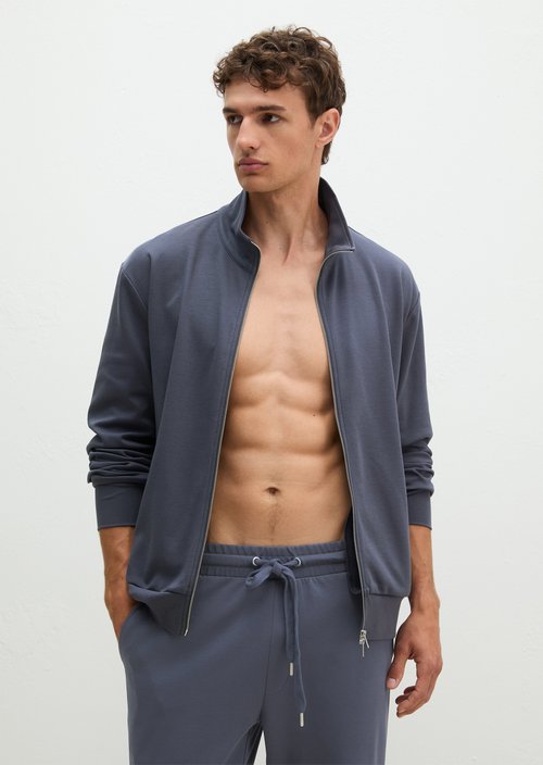 Lounge jacket — odessey blue