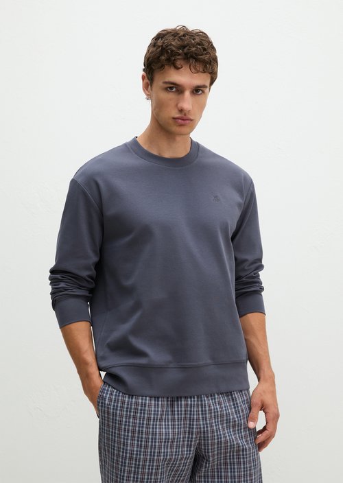 Lounge longsleeve — odessey blue