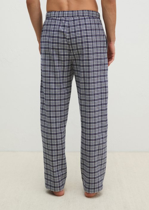 Lounge pants — Black Iris Check