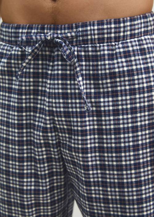Lounge pants Black Iris Check - Product image 2