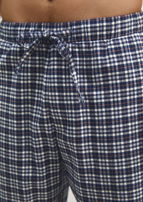 Lounge pants — Black Iris Check