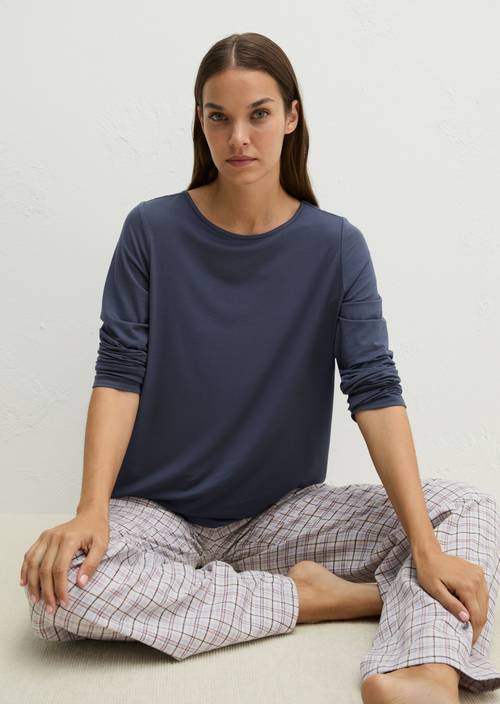 Lounge longsleeve odessey blue - Product image 1