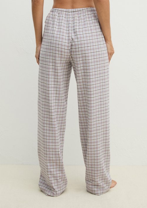Lounge pants — French Oak Check 1