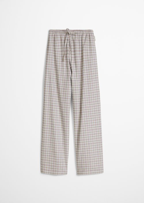 Lounge pants — French Oak Check 1