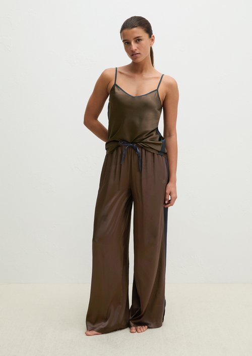 Lounge pants — Brown Q790