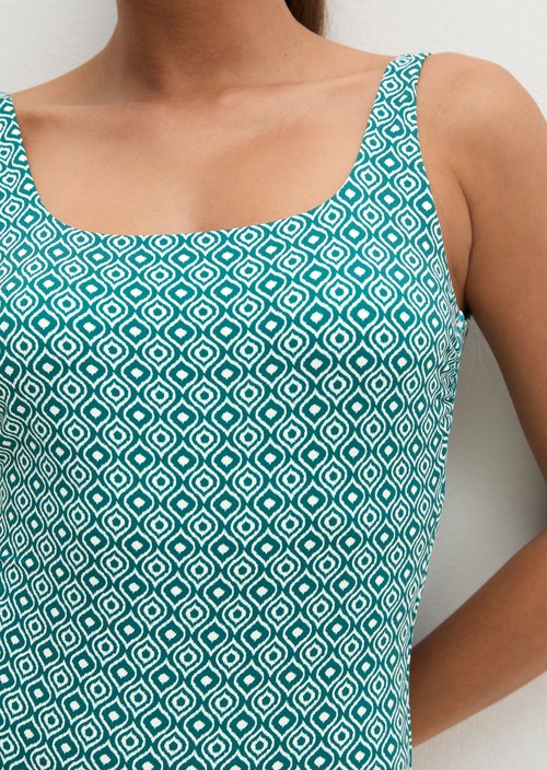 Swimsuit — Bayberry Geo Print