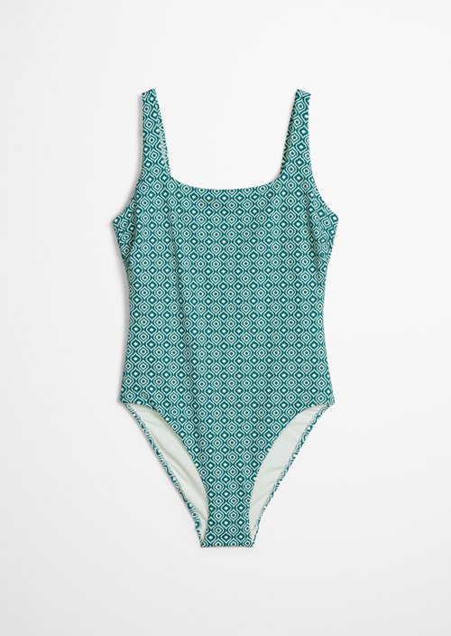 Swimsuit — Bayberry Geo Print
