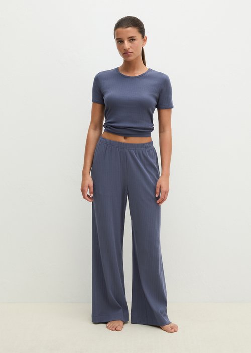 Lounge pants — odessey blue