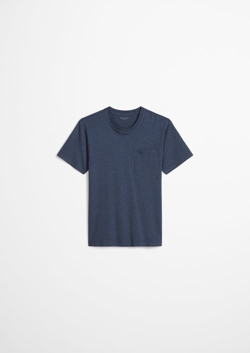 Lounge-T-Shirt — dark blue melange
