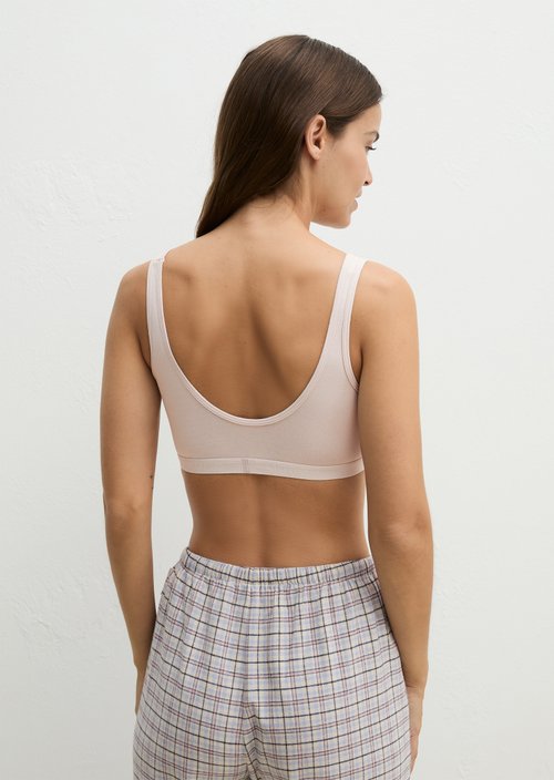 Bustier — gray lilac