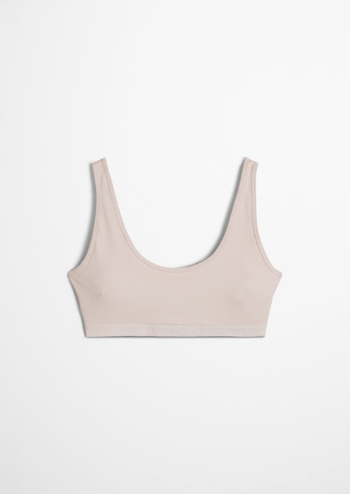 Bustier — gray lilac