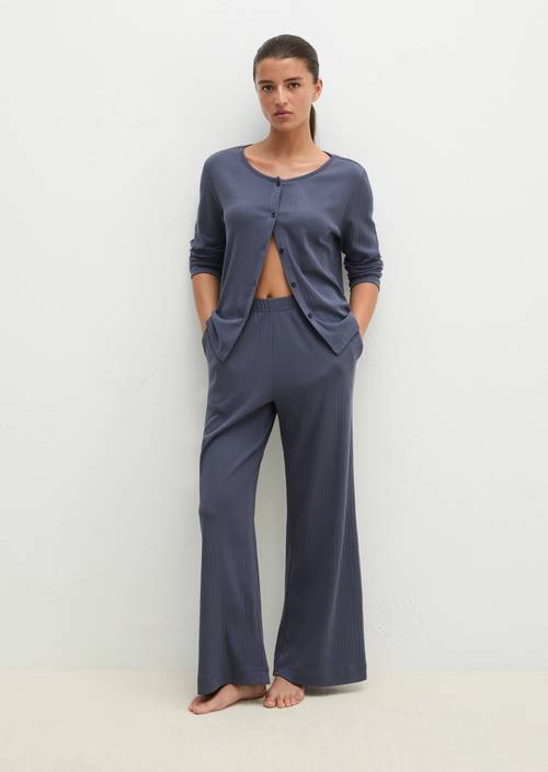 Lounge-Jersey-Cardigan odessey blue - Produkt Bild 1