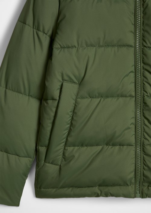 TEENS-BOYS Quilted Jacket — Green