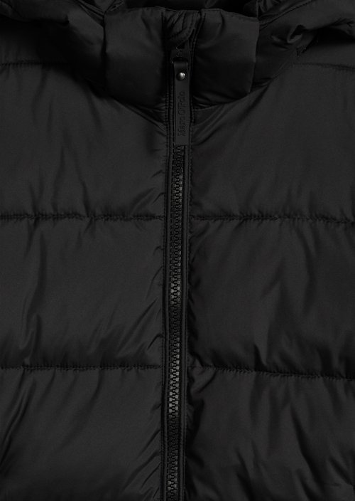 TEENS-BOYS Quilted Jacket — black