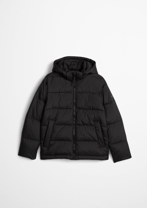 TEENS-BOYS Quilted Jacket — black