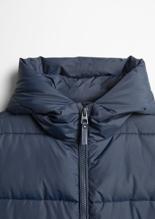 TEENS-GIRLS Quilted Coat — Night Blue
