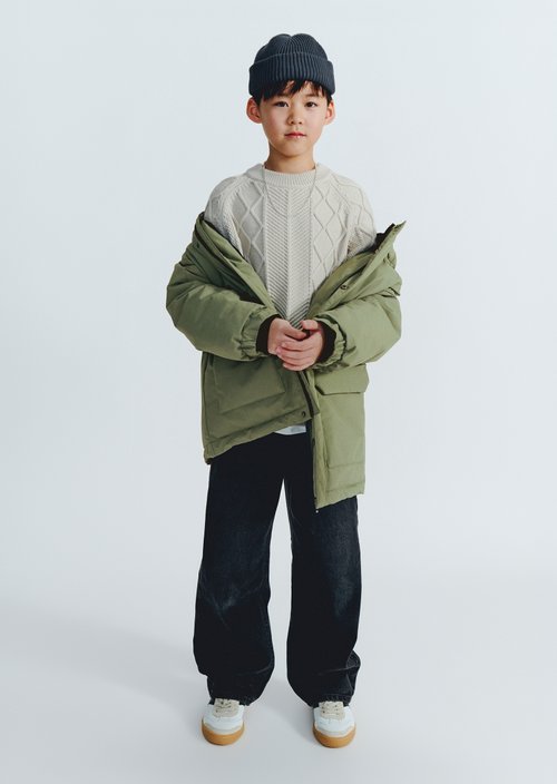 TEENS-BOYS Performance Jacket — Green