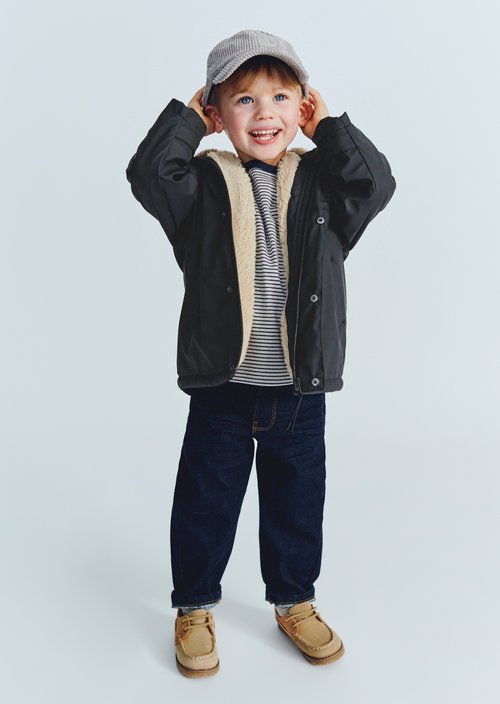 KIDS - BOYS Rain Jacket — Dark Navy