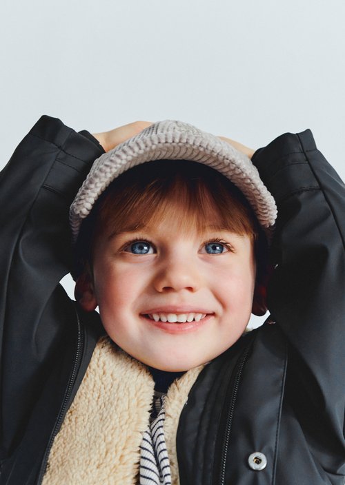KIDS - BOYS Rain Jacket — Dark Navy