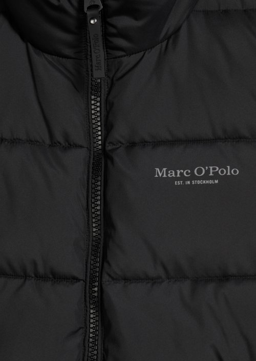 TEENS-BOYS Quilted Vest — black