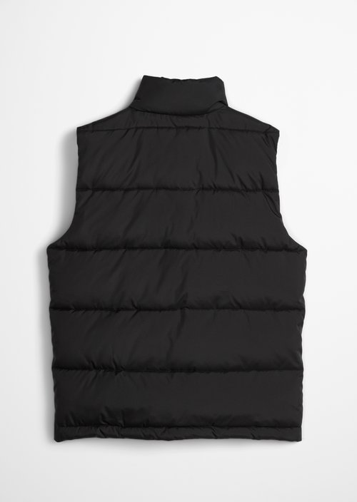 TEENS-BOYS Quilted Vest — black