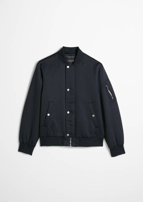 Blouson aviateur TEENS-BOYS Dark Navy en vue de face