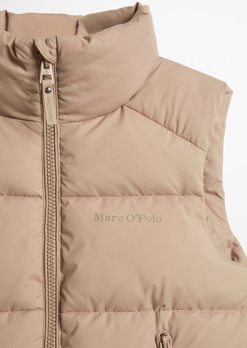TEENS-GIRLS Quilted Vest — Brown