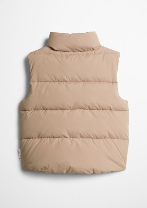 TEENS-GIRLS Quilted Vest — Brown