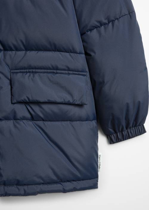 TEENS-GIRLS Quilted Jacket Night Blue in detail view