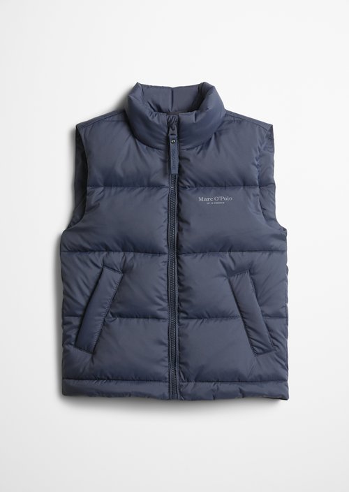 KIDS - BOYS Quilted Vest — Dark Navy