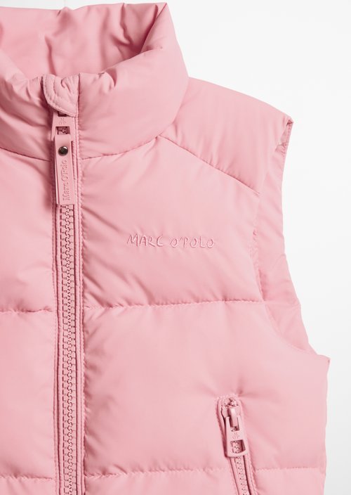 KIDS-GIRLS Quilted Vest — Vintage Rose