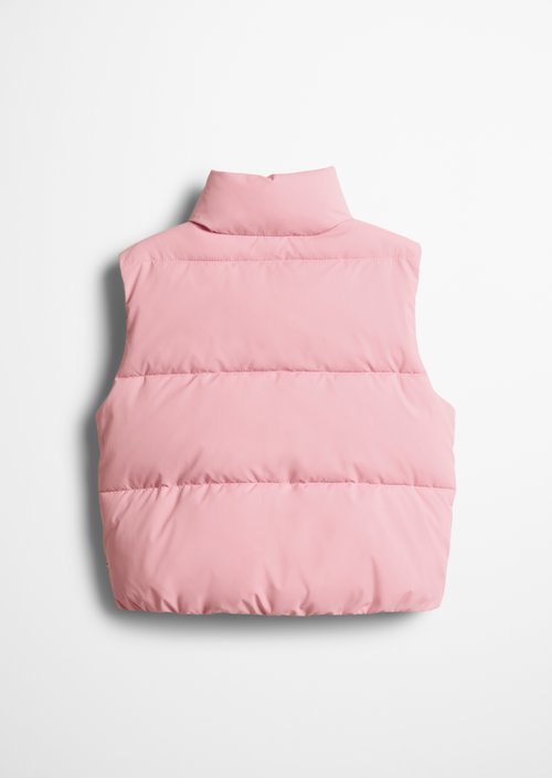 KIDS-GIRLS Quilted Vest — Vintage Rose