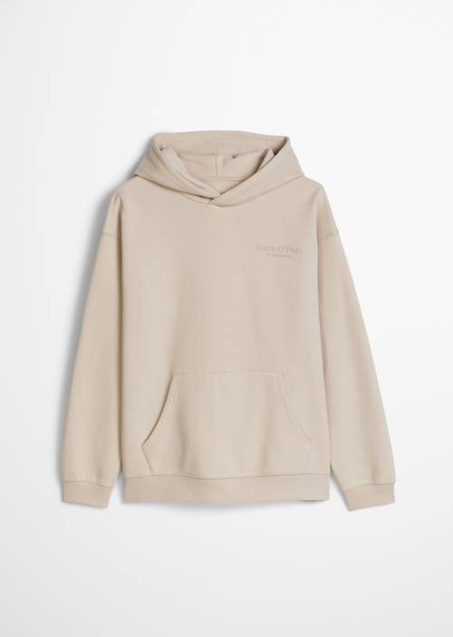 Sweat à capuche TEENS-BOYS Gray Silk en vue de face