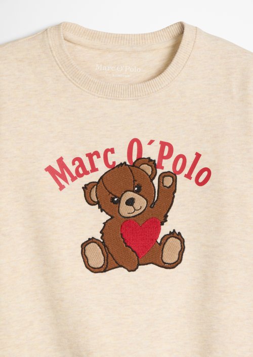 KIDS-GIRLS sweatshirt — Beige