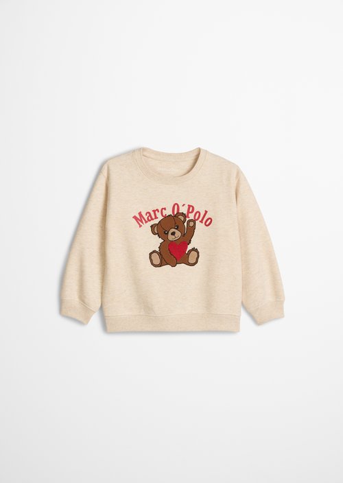KIDS-GIRLS sweatshirt — Beige