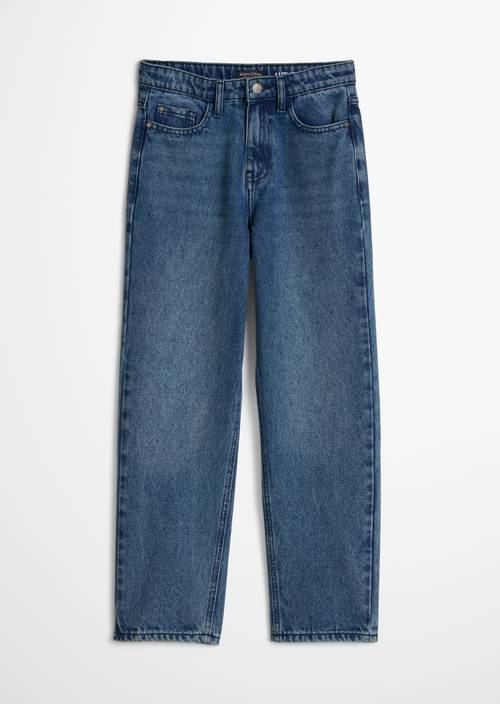 TEENS-BOYS Jeans Mid Blue Denim in front view