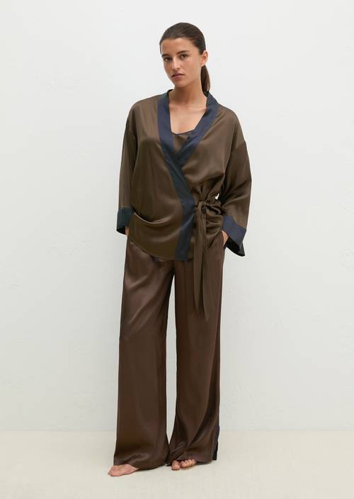 Lounge kimono Brown Q790 - Product image 1
