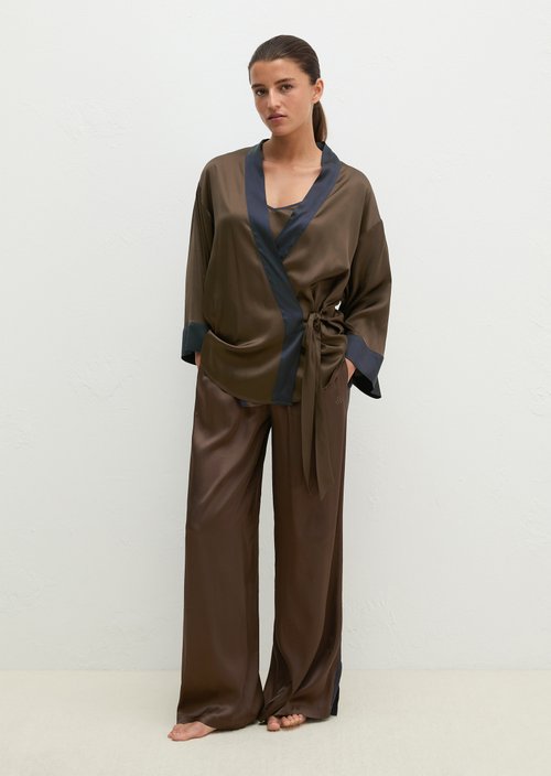 Lounge kimono — Brown Q790
