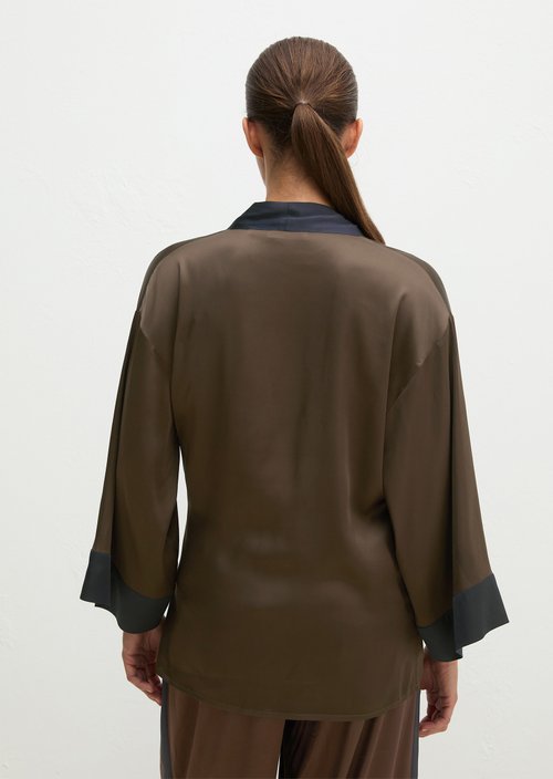Lounge kimono — Brown Q790