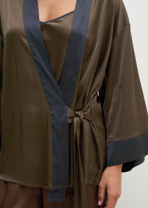 Lounge kimono — Brown Q790