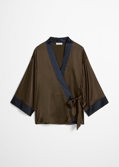 Lounge kimono — Brown Q790