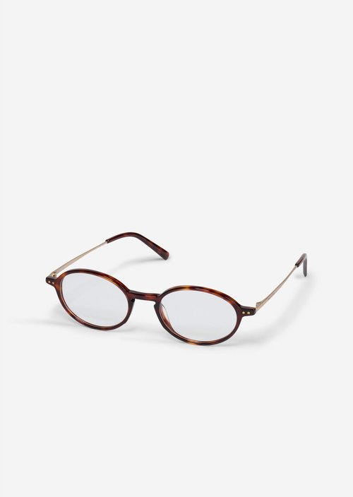 Unisex-Brille — Brown