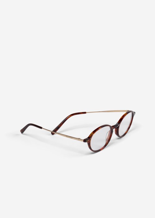 Unisex-Brille — Brown