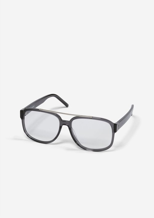 Unisex-Brille — Grey